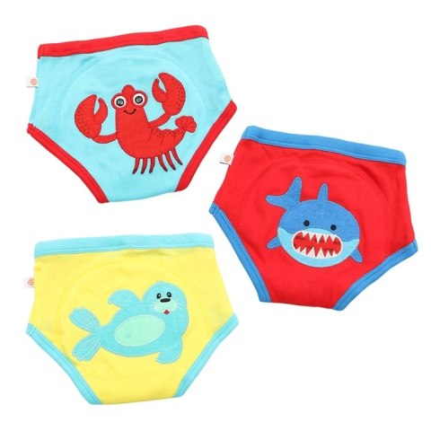 Zoocchini Zoocchini Majtki Treningowe Chłopięce Ocean Pals 2-3 Lata - 3 szt