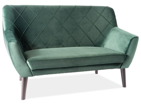 SOFA KIER 2 VELVET KOLOR BEŻOWY BLUVEL 28 / WENGE