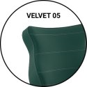 Entelo Petit Szary Velvet 05 rozmiar 4 WK+P ergonomiczne krzesło / fotel do biurka