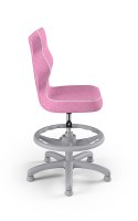 Entelo Petit Szary Visto 08 rozmiar 4 WK+P ergonomiczne krzesło / fotel do biurka
