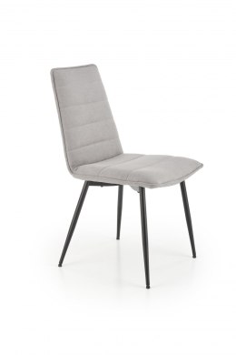 Halmar K493 krzesło popielaty materiał: tkanina / stal malowana proszkowo