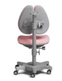 Fun Desk Brassica Pink - Krzesełko z regulacją wysokości i głębokości siedziska Cubby