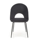 Halmar K505 krzesło wielobarwny, materiał: tkanina - velvet / stal malowana proszkowo