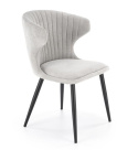 Halmar K496 krzesło popielaty materiał: tkanina / stal malowana proszkowo