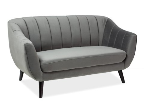 SOFA ELITE 3 VELVET BEŻ BLUVEL 28 / WENGE