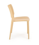 Halmar K514 krzesło pomarańczowy, materiał: polipropylen, możliwość sztaplowania