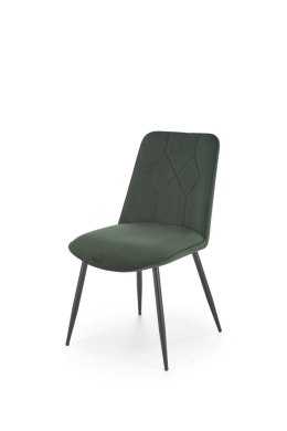 Halmar K539 krzesło ciemny zielony