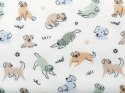Kocyk polarowy Hevea Psie Historie Psitulak multipieski 100x75