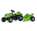 Rolly Toys Rolly Toys 012169 Traktor Rolly Kid z przyczepą Zielony