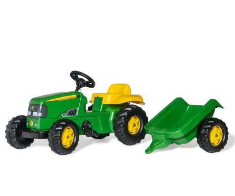 Rolly Toys Rolly Toys 012190 Traktor Rolly Kid John Deere z przyczepą