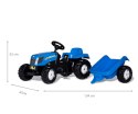 Rolly Toys Rolly Toys 013074 Traktor Rolly Kid New Holland Agriculture z przyczepą