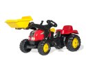 Rolly Toys Rolly Toys 023127 Traktor Rolly Kid z łyżka i przyczepa Czerwony