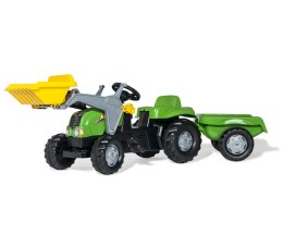 Rolly Toys Rolly Toys 023134 Traktor Rolly Kid X z łyżka i przyczepa Zielony