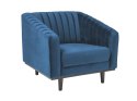 SIGNAL FOTEL ASPREY 1 VELVET GRANATOWY BLUVEL 86 / WENGE