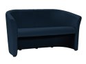 SIGNAL SOFA TM-3 GRANATOWA EKOSKÓRA / WENGE