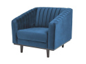 SIGNAL FOTEL ASPREY 1 VELVET GRANATOWY BLUVEL 86 / WENGE