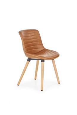 Halmar K267 krzesło brązowy