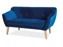 SIGNAL SOFA BERGEN 2 VELVET KOLOR GRANAT TAPICERKA BLUVEL 86 / BUK