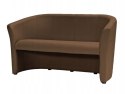 SIGNAL SOFA TM-3 JASNY BRĄZ EKOSKÓRA / WENGE