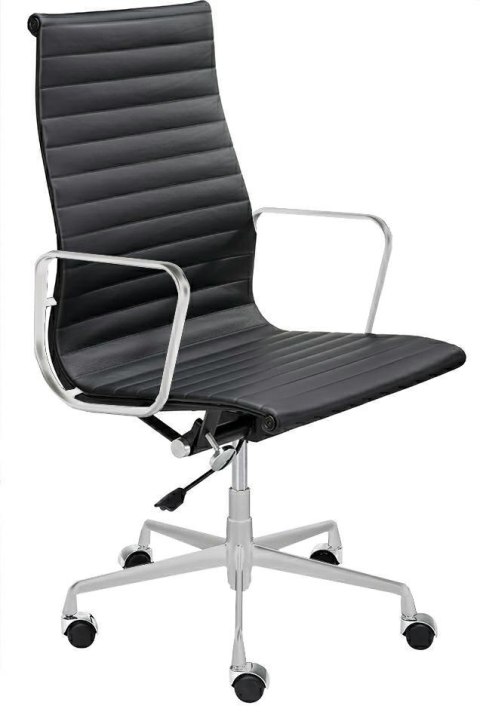 Fotel biurowy AERON PRESTIGE PLUS chrom - skóra naturalna, aluminium