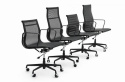 Fotel biurowy AERON PRESTIGE PLUS chrom - skóra naturalna, aluminium