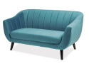 SIGNAL SOFA ELITE 2 VELVET TURKUS BLUVEL 85 / WENGE (T)