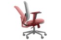 Fotel obrotowy ZN-605-B tk.26 brąz - krzesło biurowe do biurka - TILT